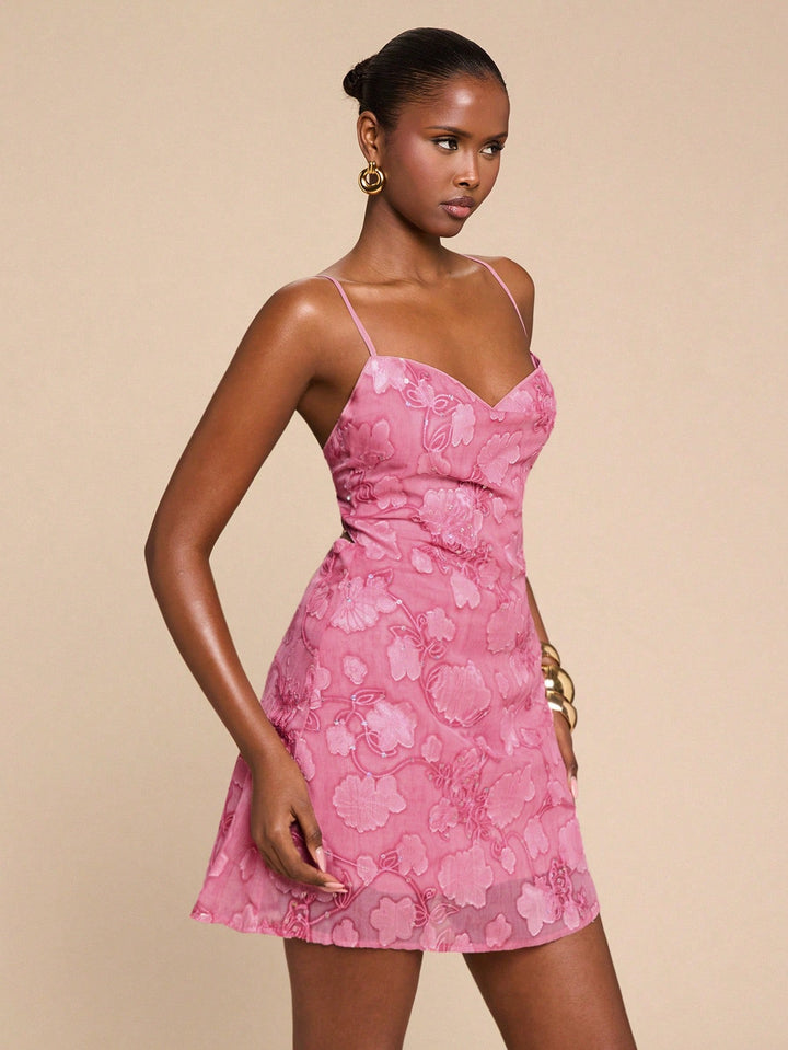 Rochie mini SHEIN, roz