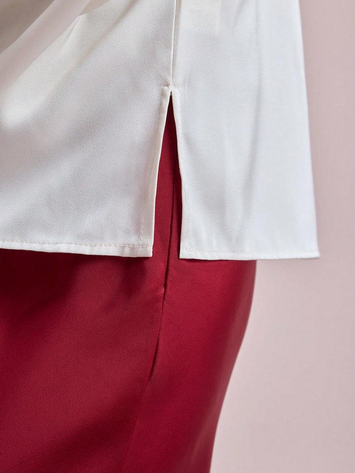 Top SHEIN, alb