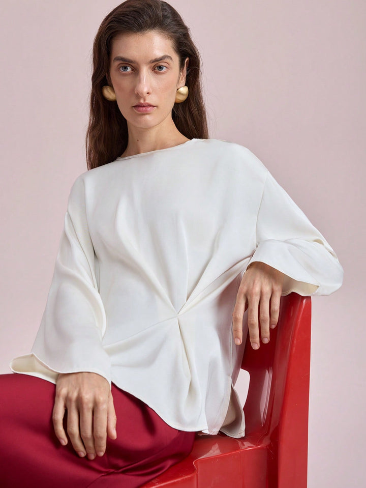Top SHEIN, alb