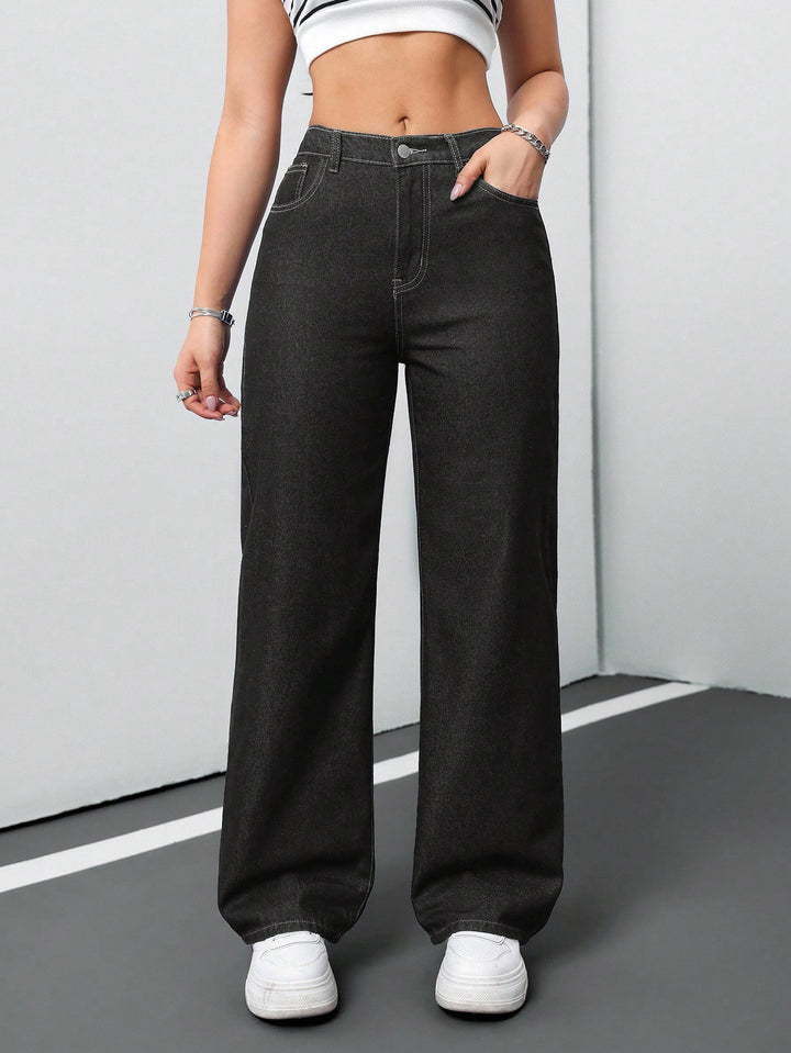 Jeans SHEIN, negru