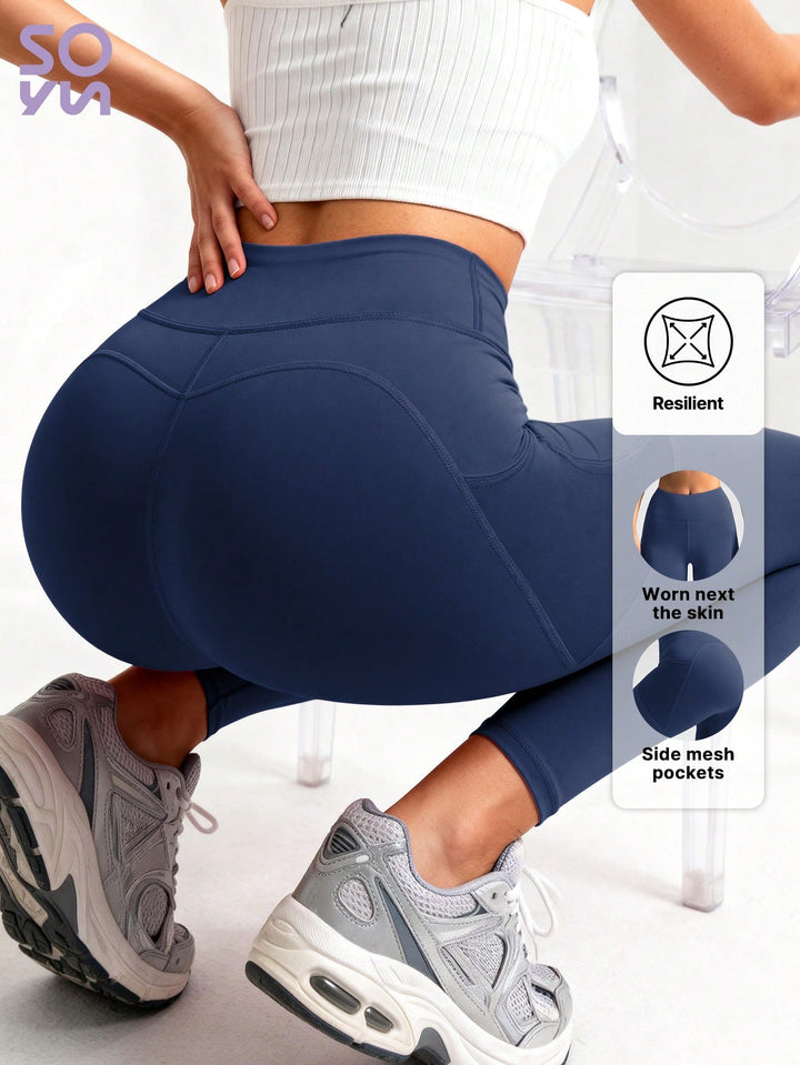 Pantaloni SHEIN, albastru
