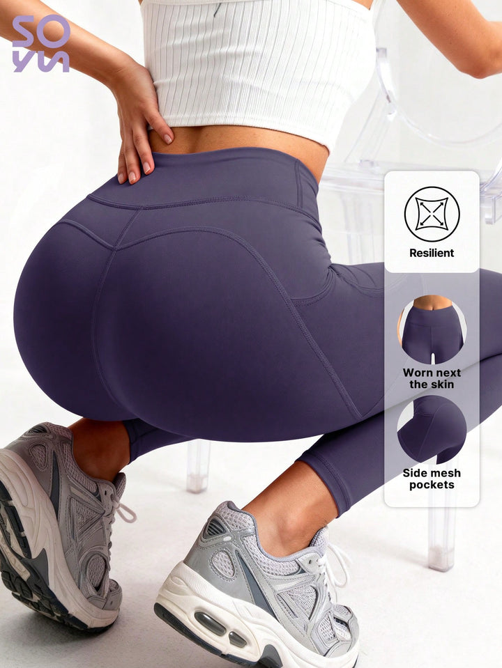 Pantaloni SHEIN, vișiniu