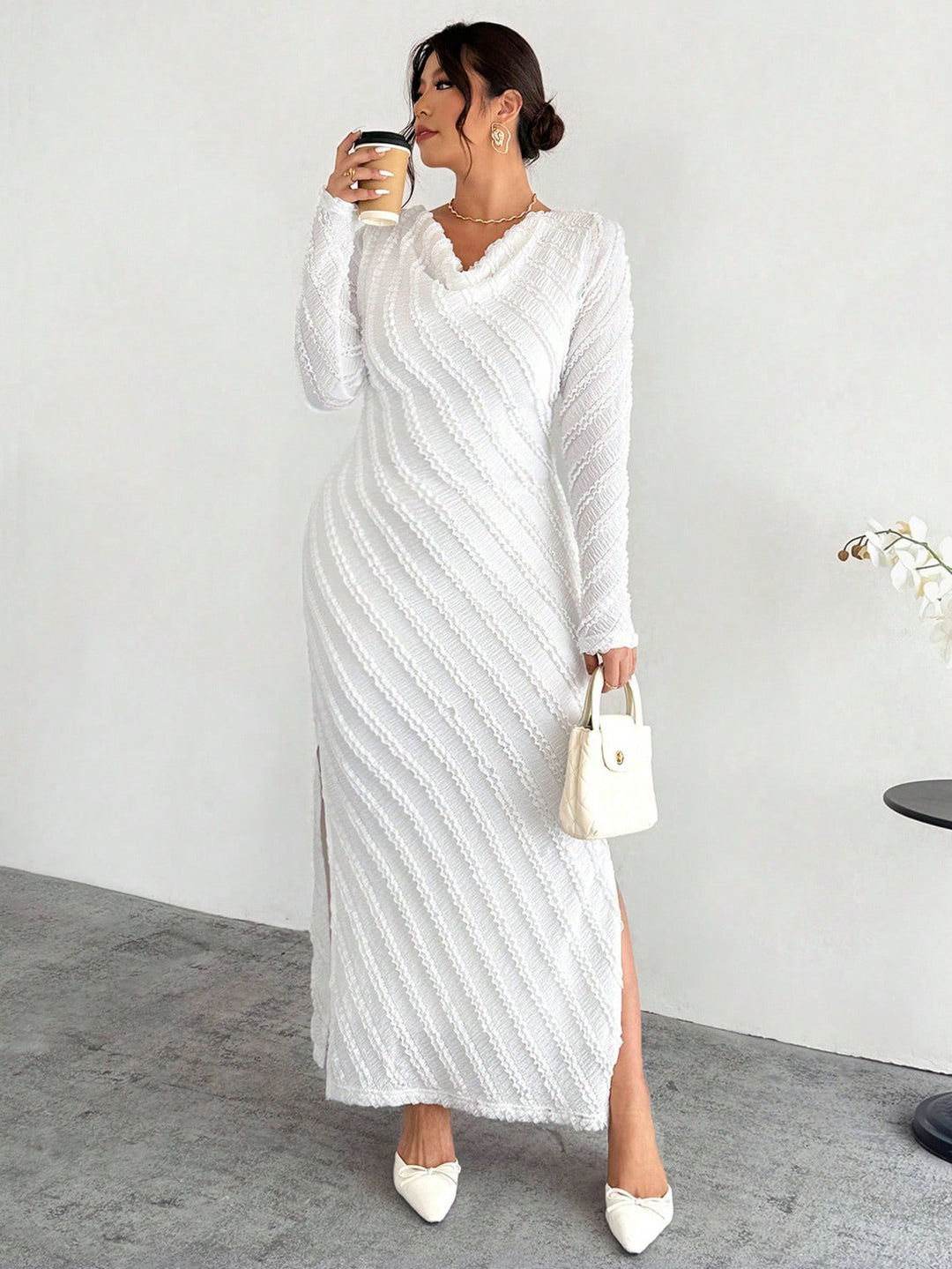 Rochie SHEIN, alb