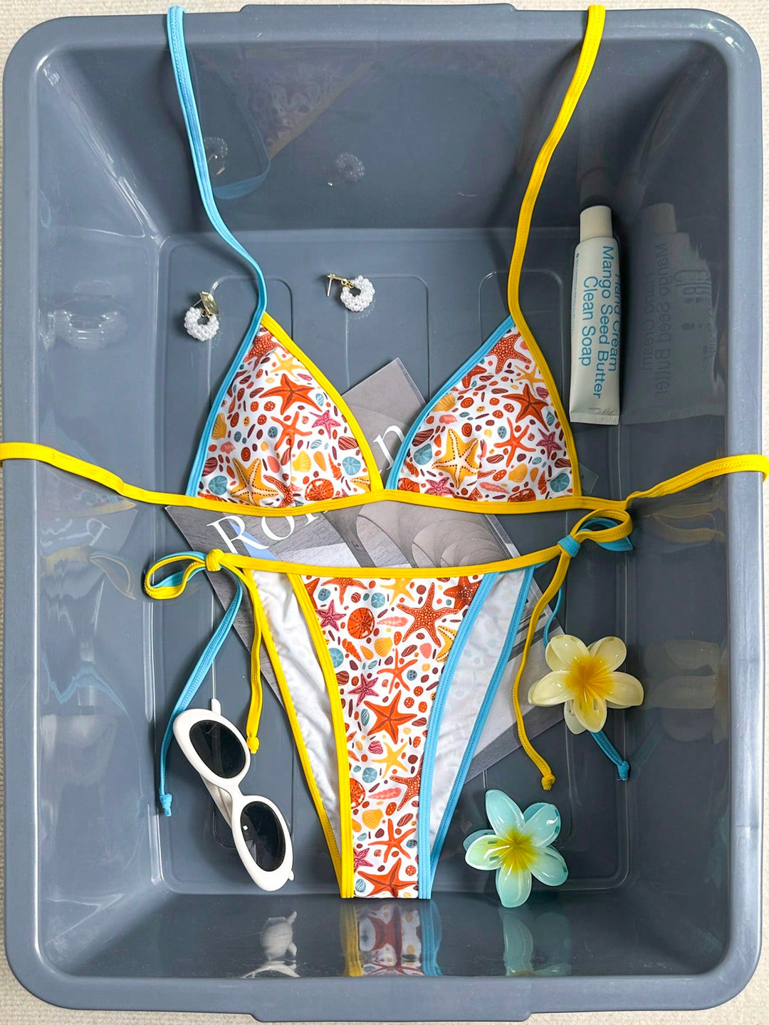 SHEIN bikini szett, vegyes színek