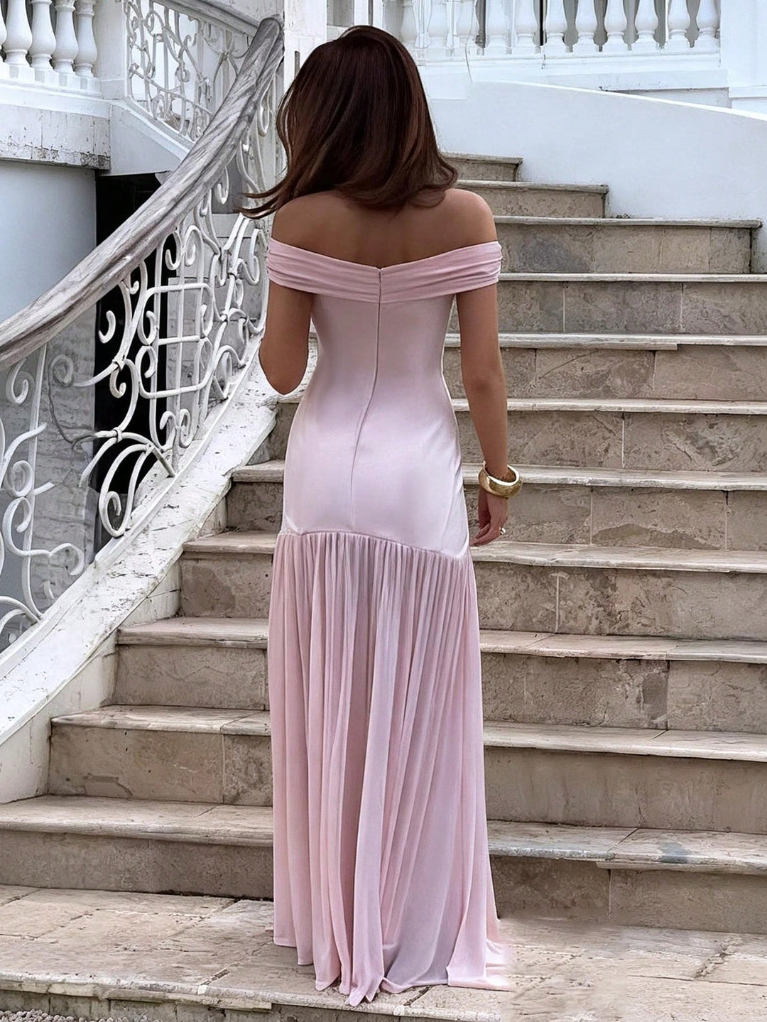 Rochie maxi SHEIN, roz