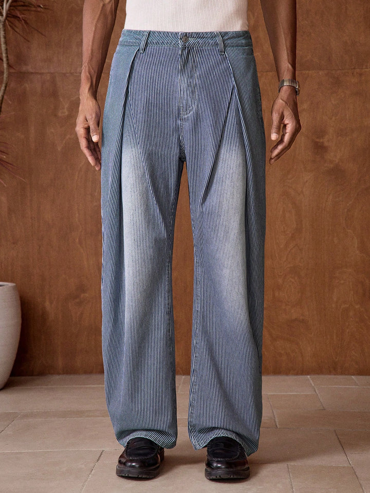 Pantalon SHEIN, albastru