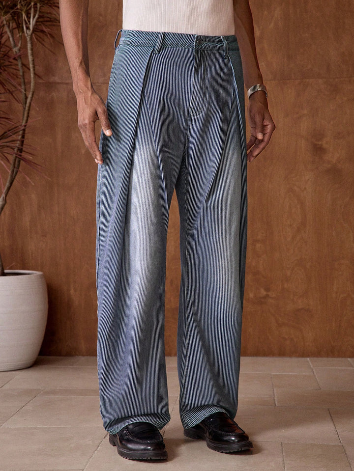 Pantalon SHEIN, albastru