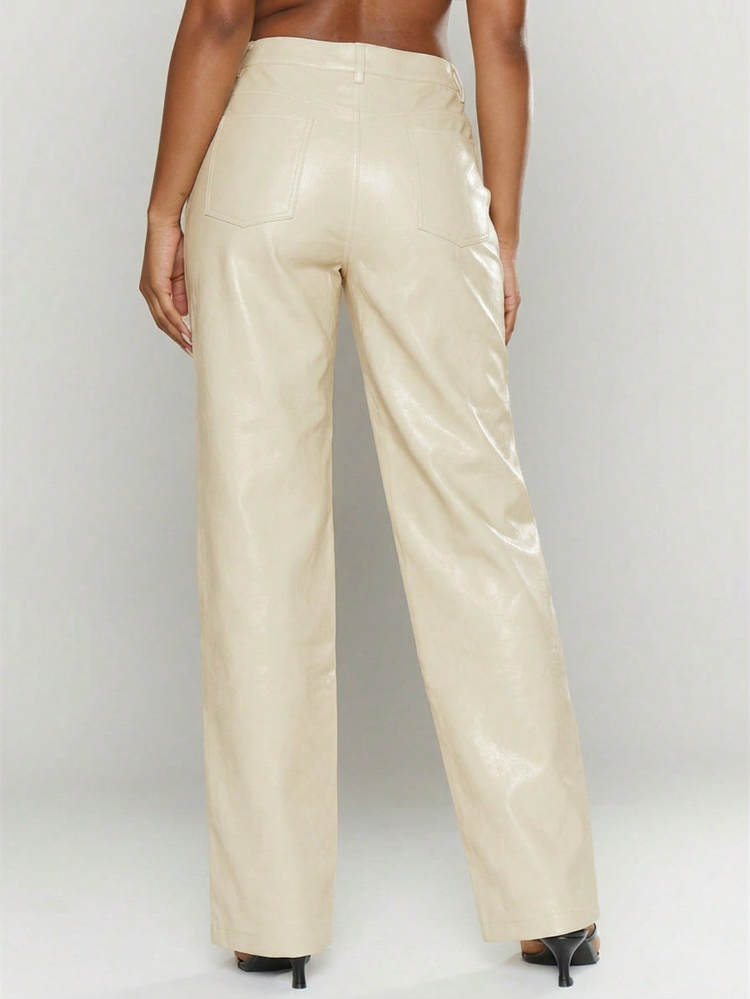 Pantaloni SHEIN, crem