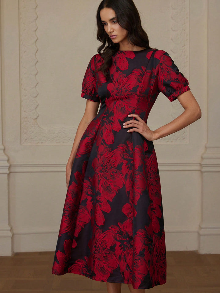 Rochie midi SHEIN, mix culori