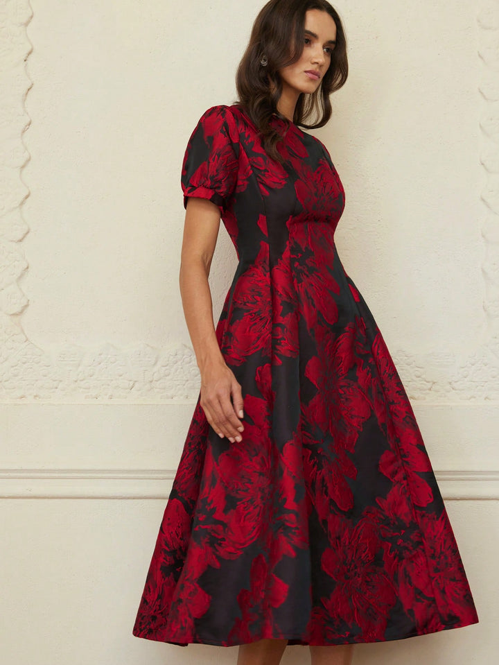 Rochie midi SHEIN, mix culori