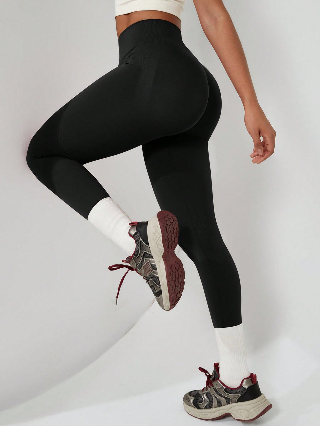 Pantaloni SHEIN, negru