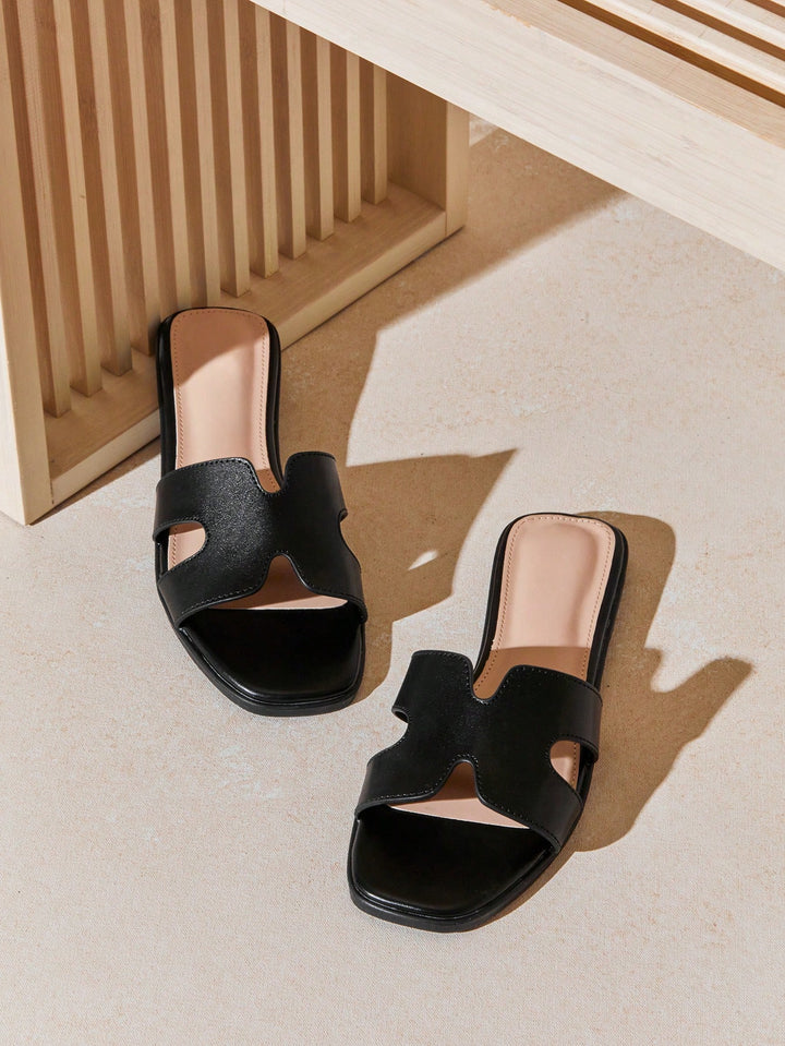 Sandale SHEIN, negru