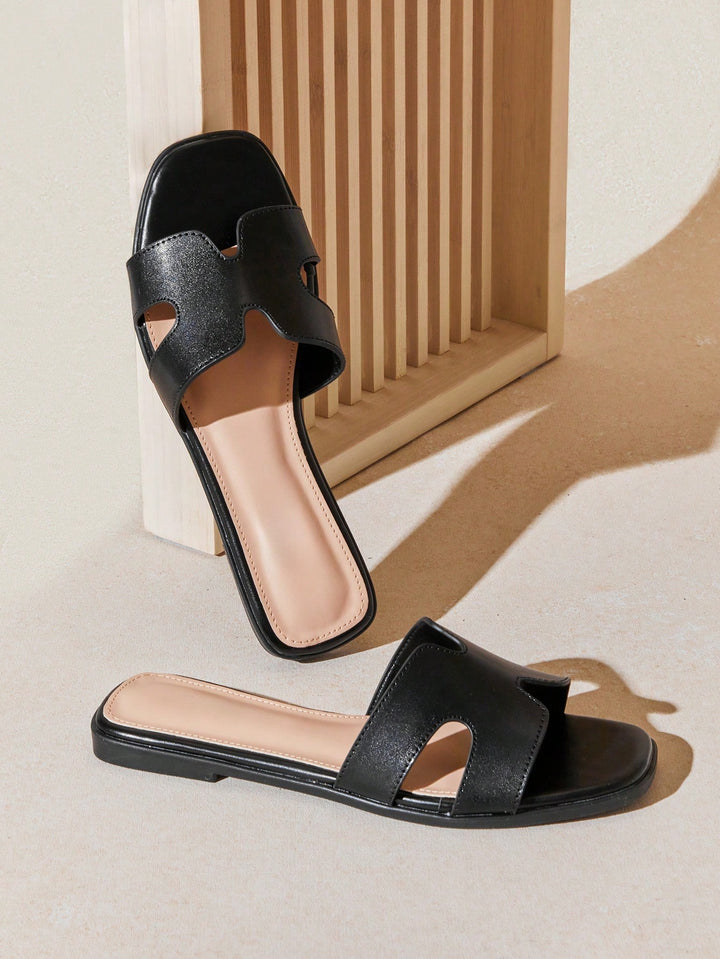 Sandale SHEIN, negru