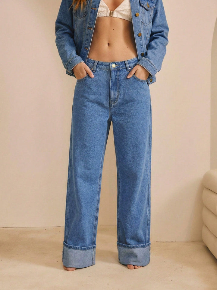 Jeans SHEIN, albastru