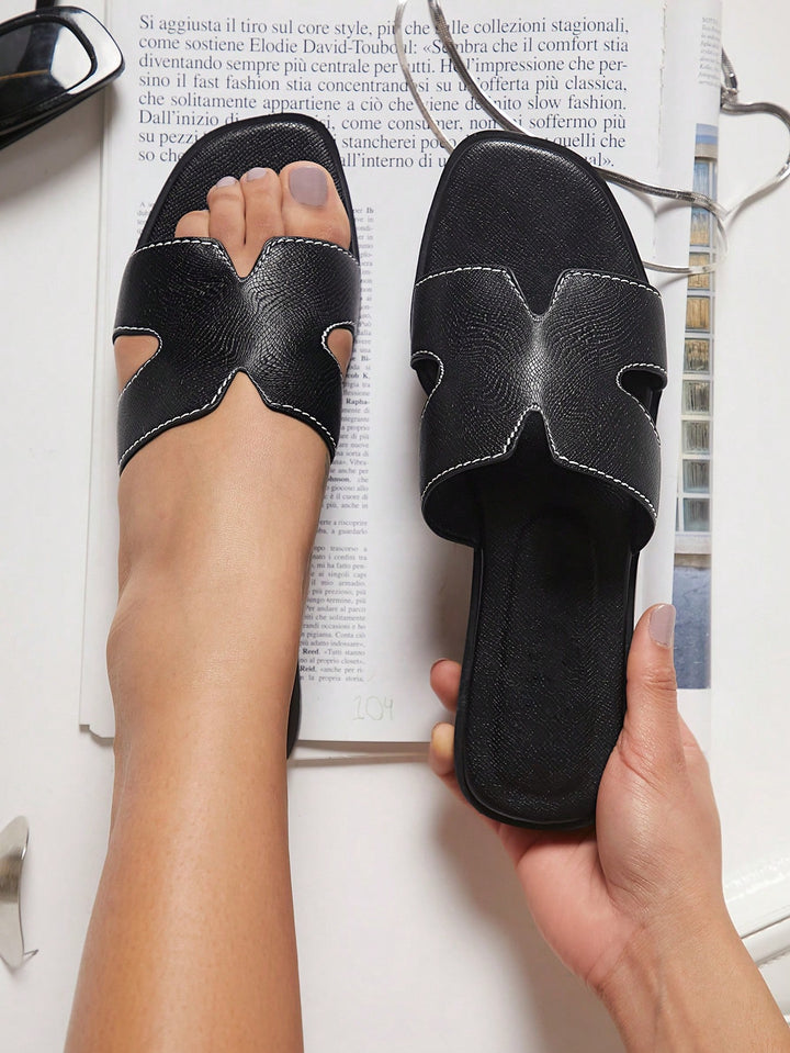 Sandale SHEIN, negru