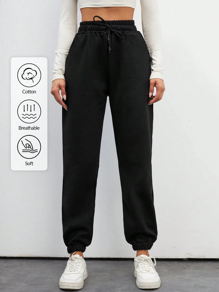 Pantaloni SHEIN, negru