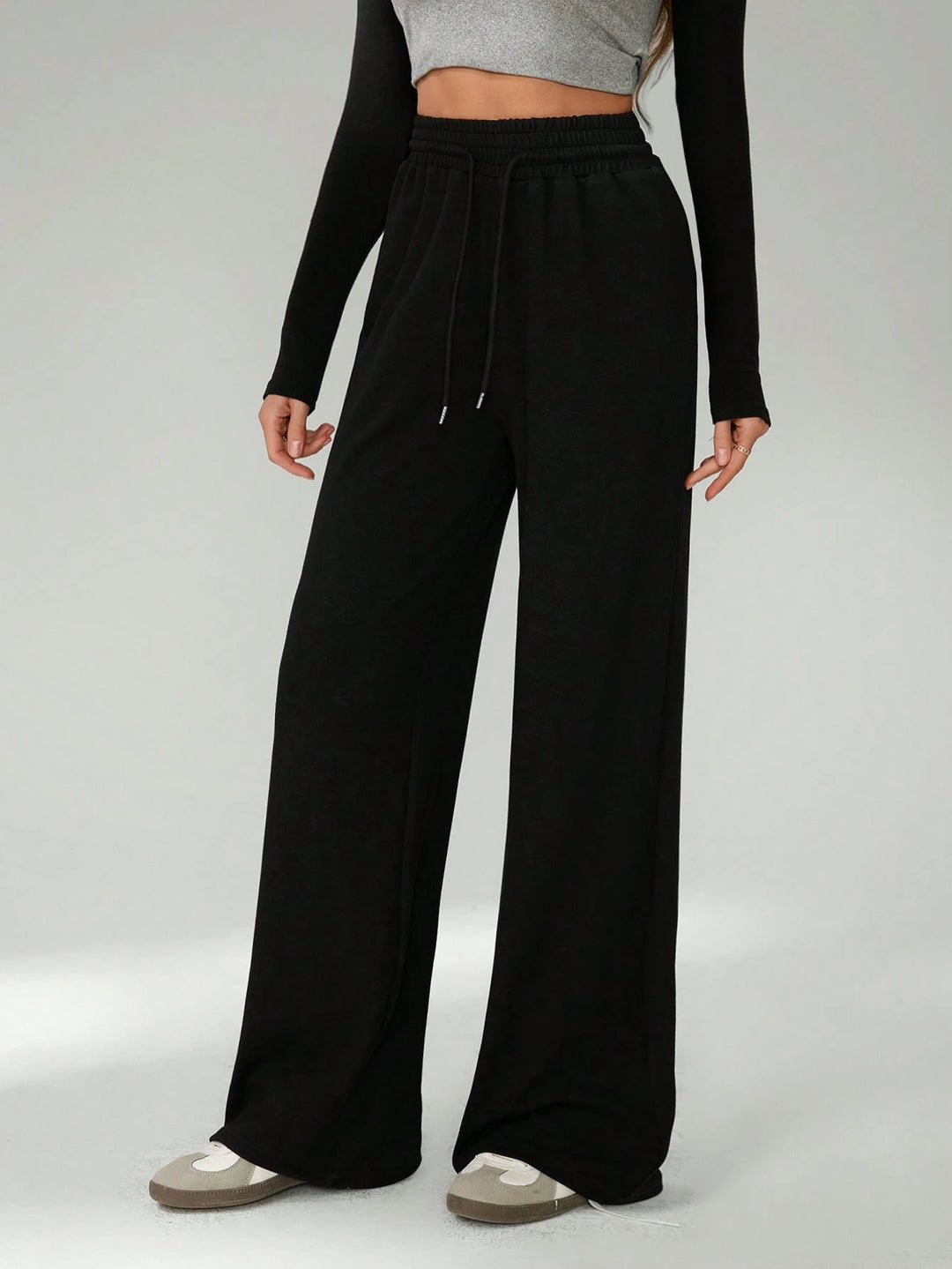 Pantaloni SHEIN, negru