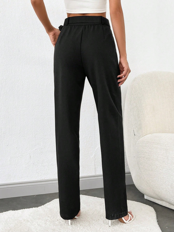Pantaloni SHEIN, negru