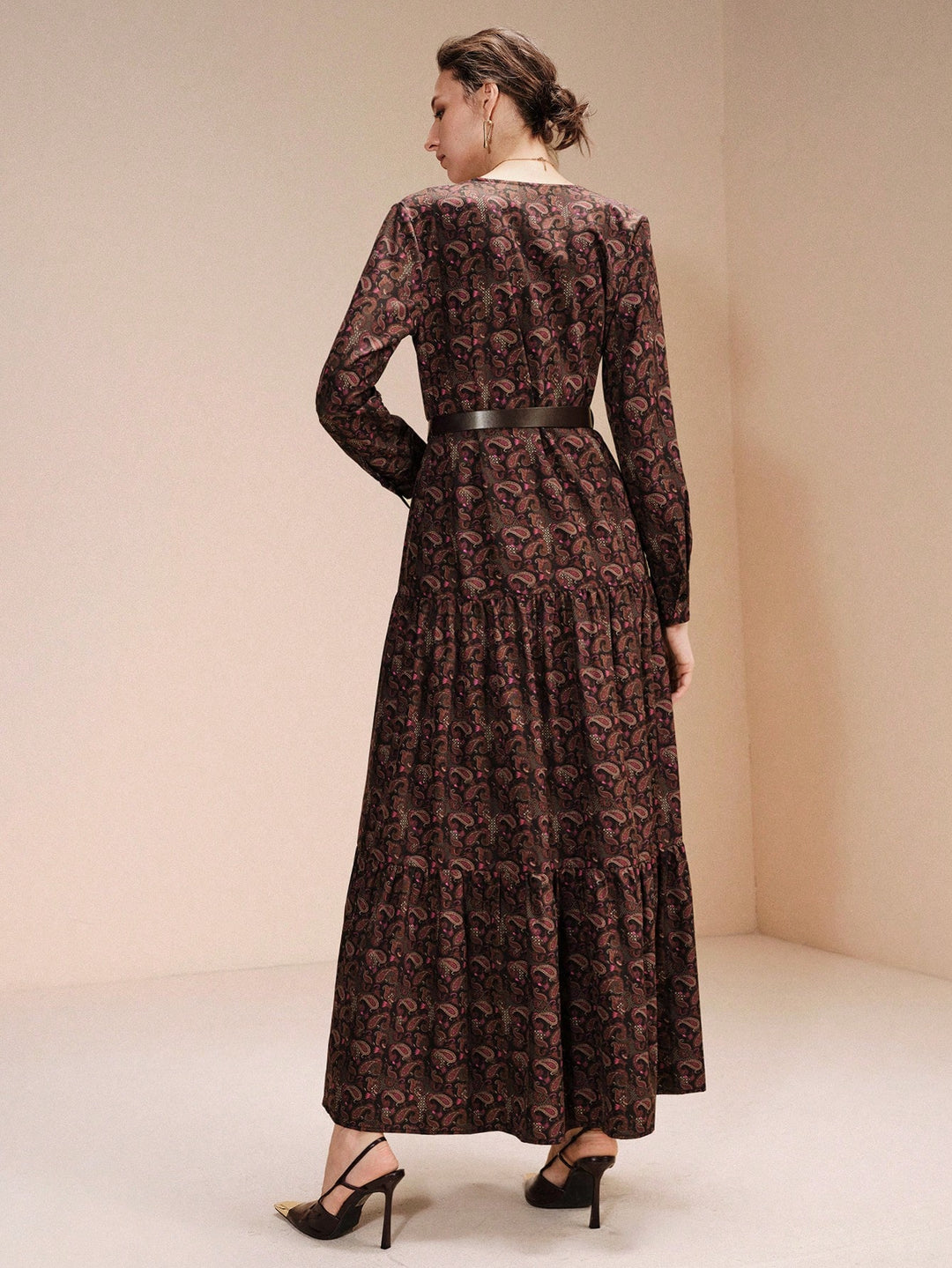Rochie maxi SHEIN, mix culori