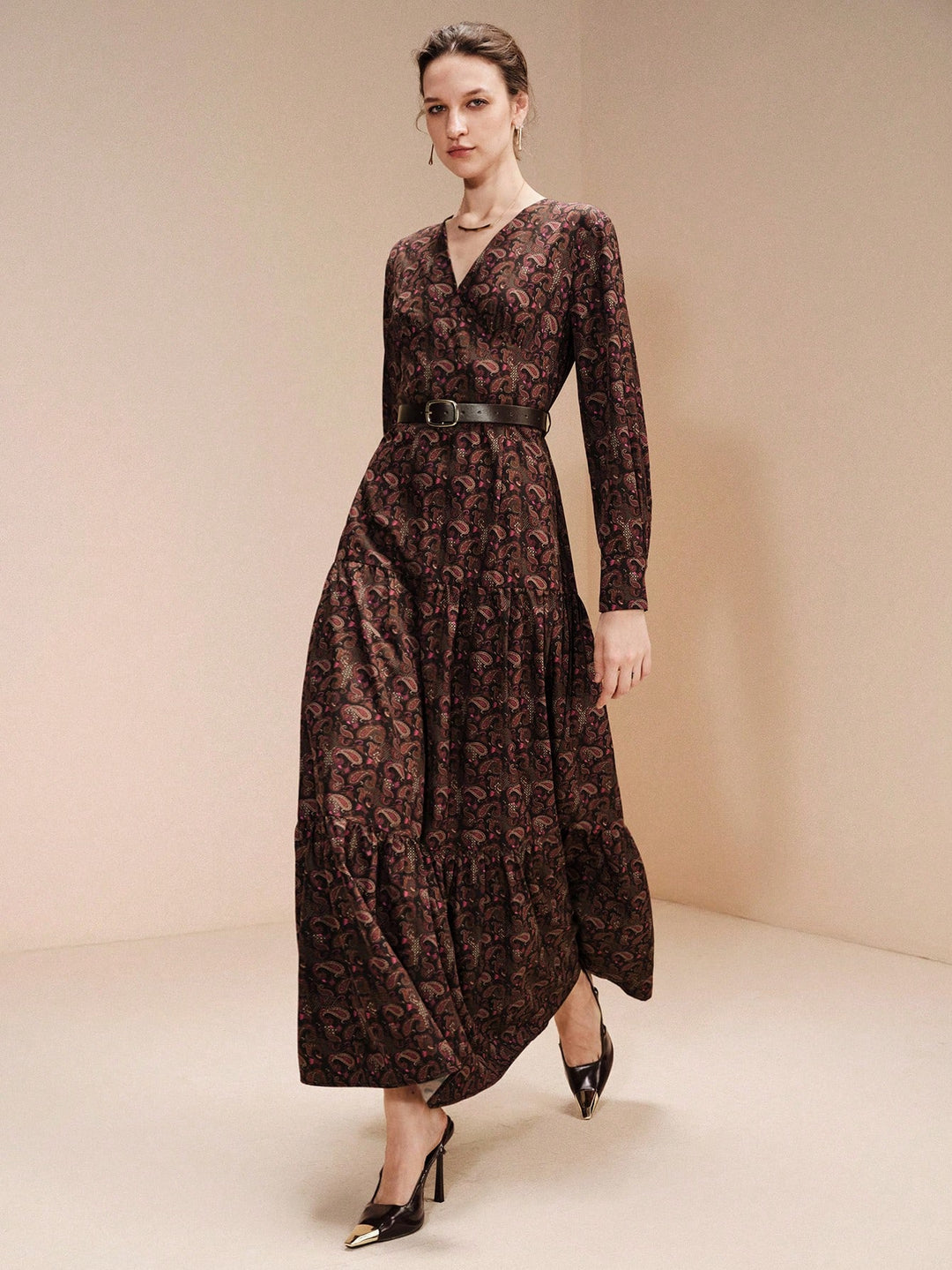 Rochie maxi SHEIN, mix culori