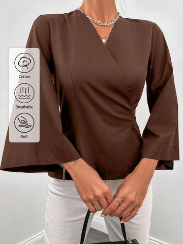 Cardigan SHEIN, maro