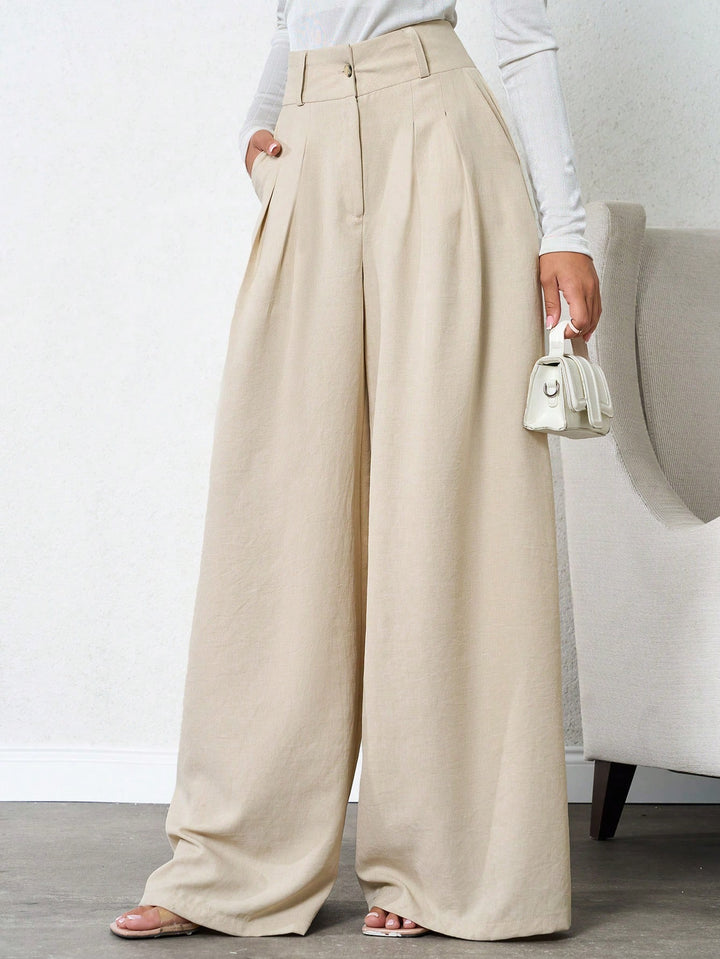 Pantaloni SHEIN, bej