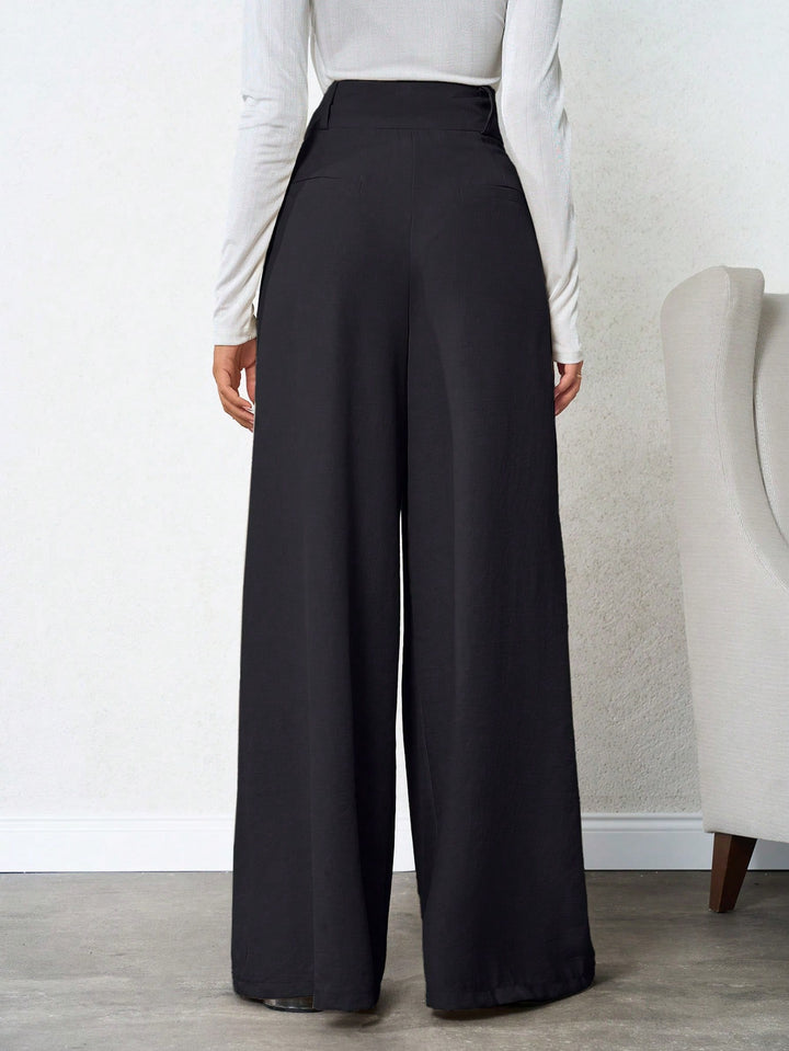 Pantaloni SHEIN, negru