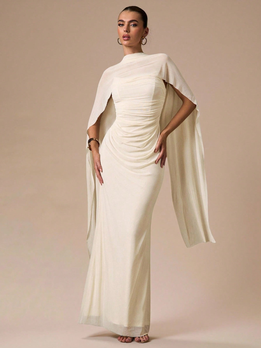 SHEIN Maxi dress, beige