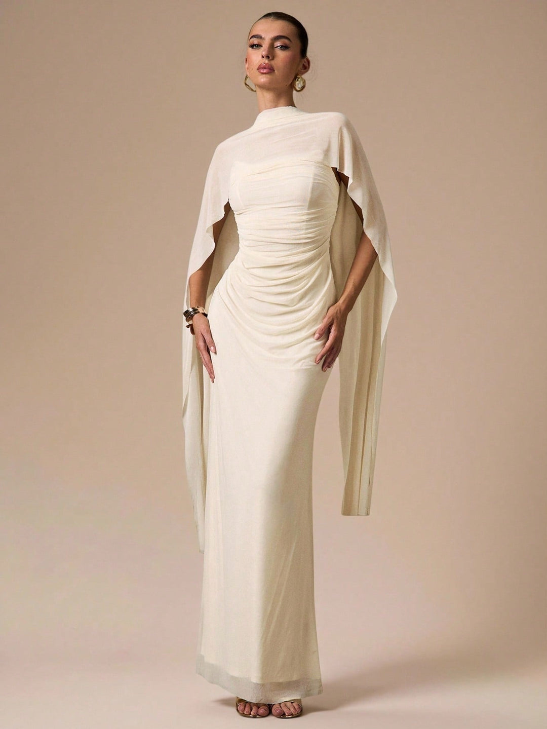 SHEIN Maxi dress, beige
