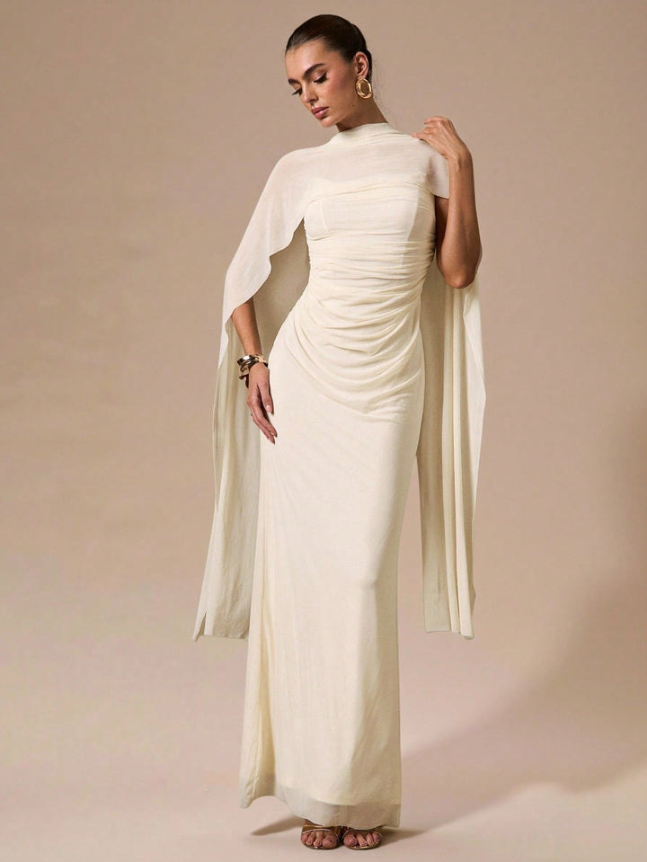 SHEIN Maxi dress, beige