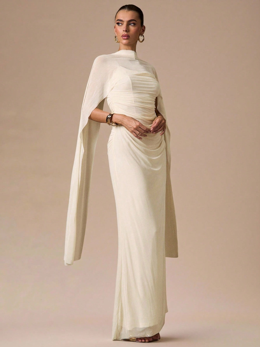 SHEIN Maxi dress, beige