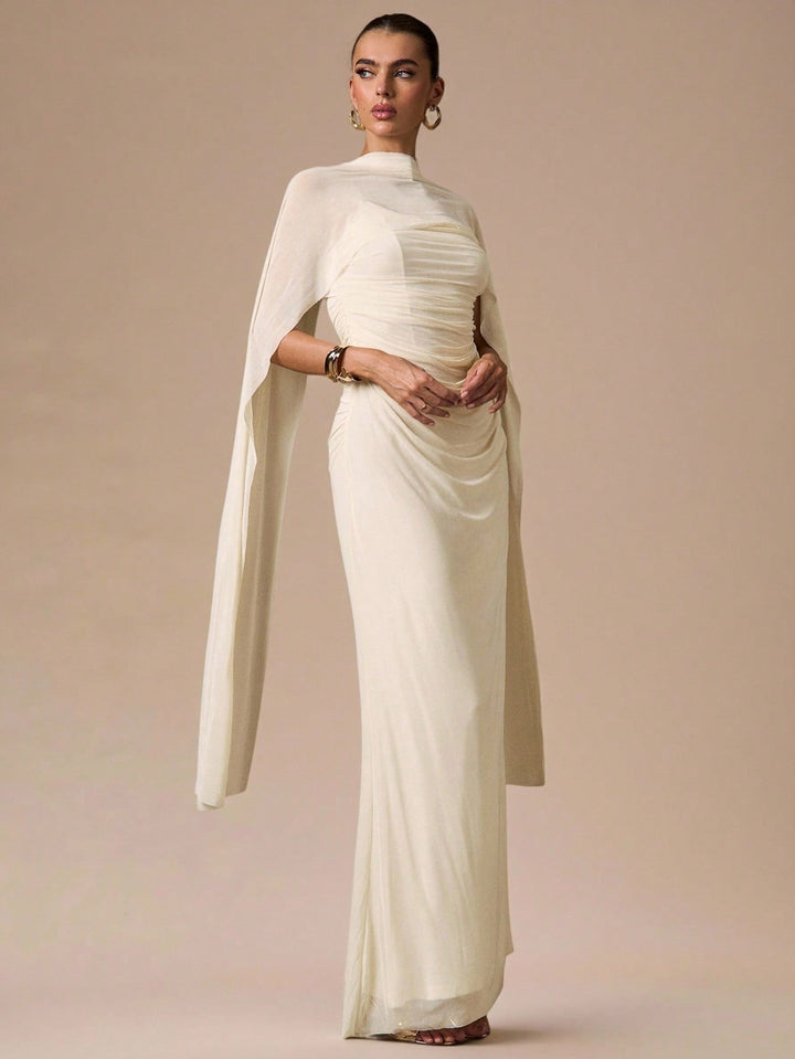 SHEIN Maxi dress, beige