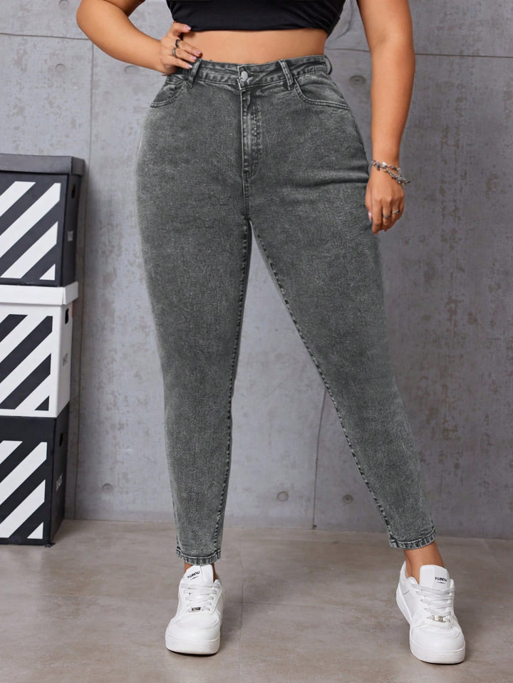 Jeans SHEIN, gri