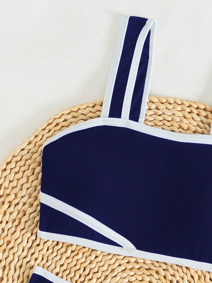 Set bikini SHEIN, albastru