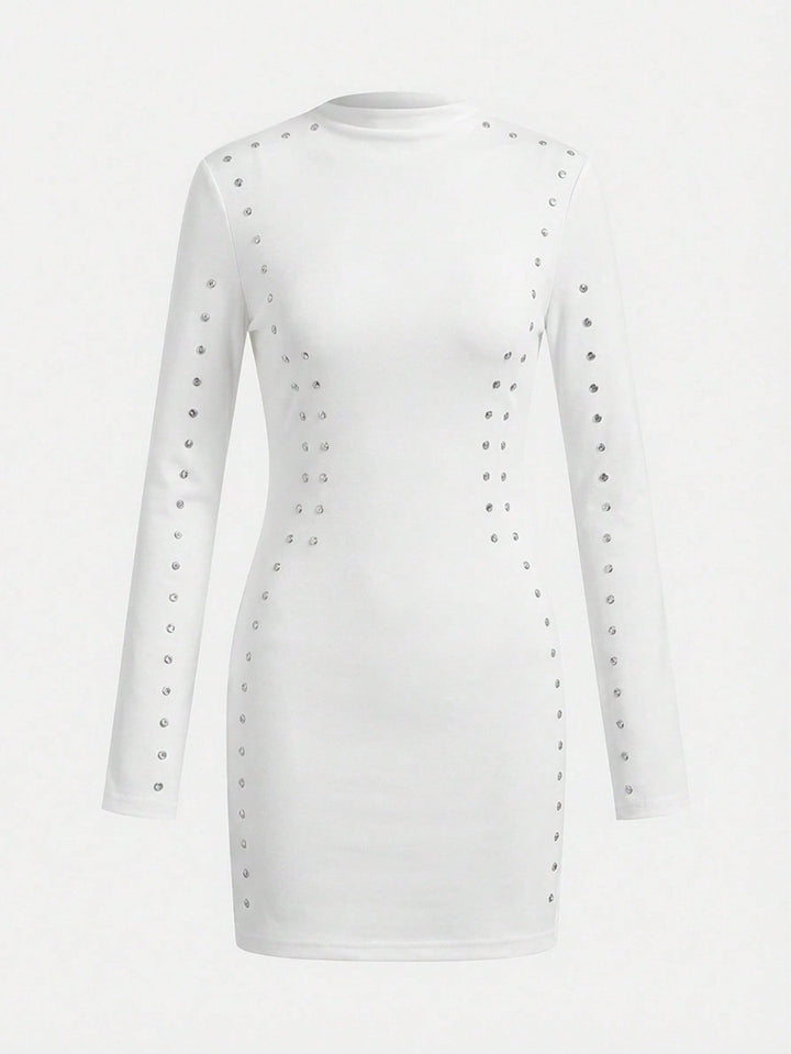 Rochie scurtă SHEIN, alb