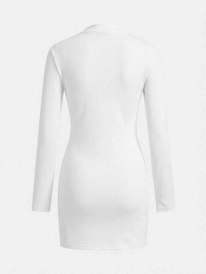Rochie scurtă SHEIN, alb