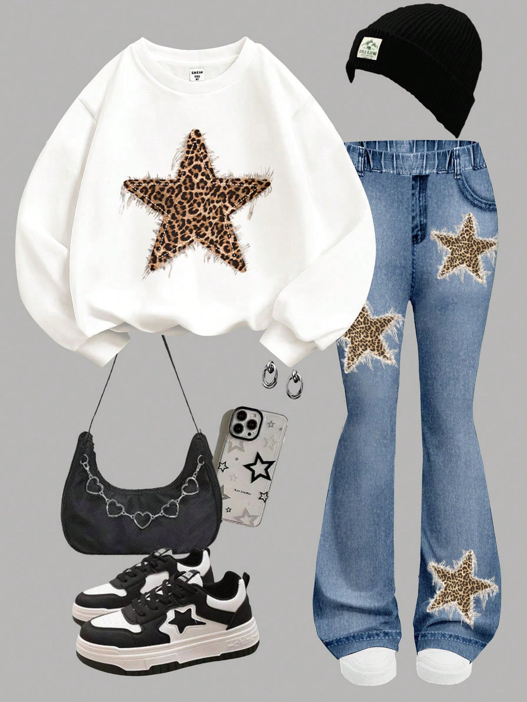 Compleu SHEIN, mix culori