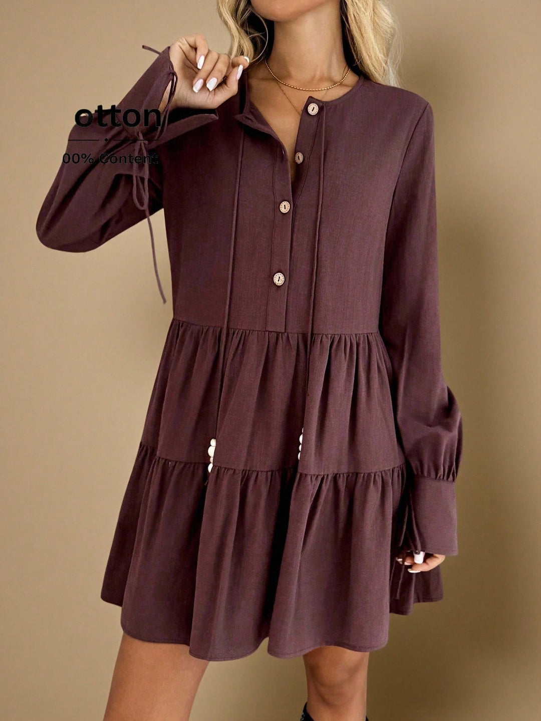 Rochie SHEIN, maro