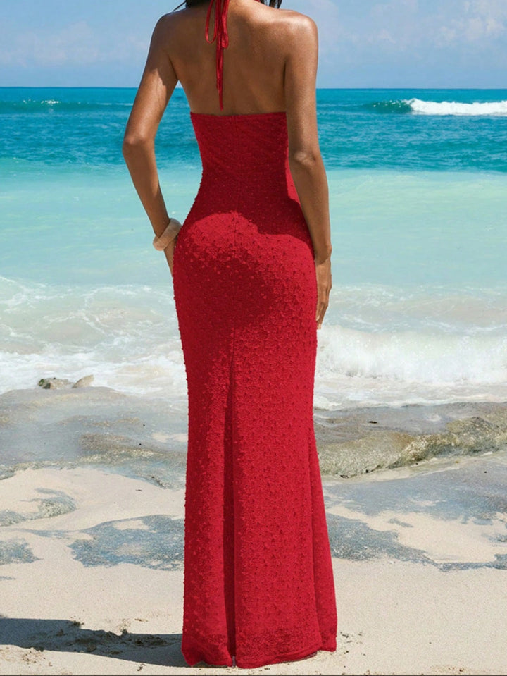 Rochie maxi SHEIN, roșu