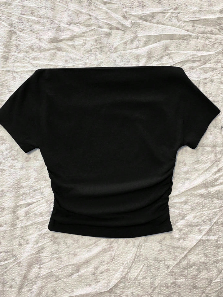 SHEIN póló, fekete