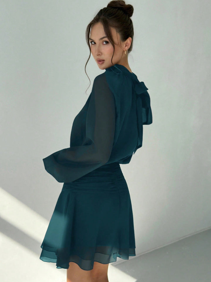 Rochie mini SHEIN, turcoaz