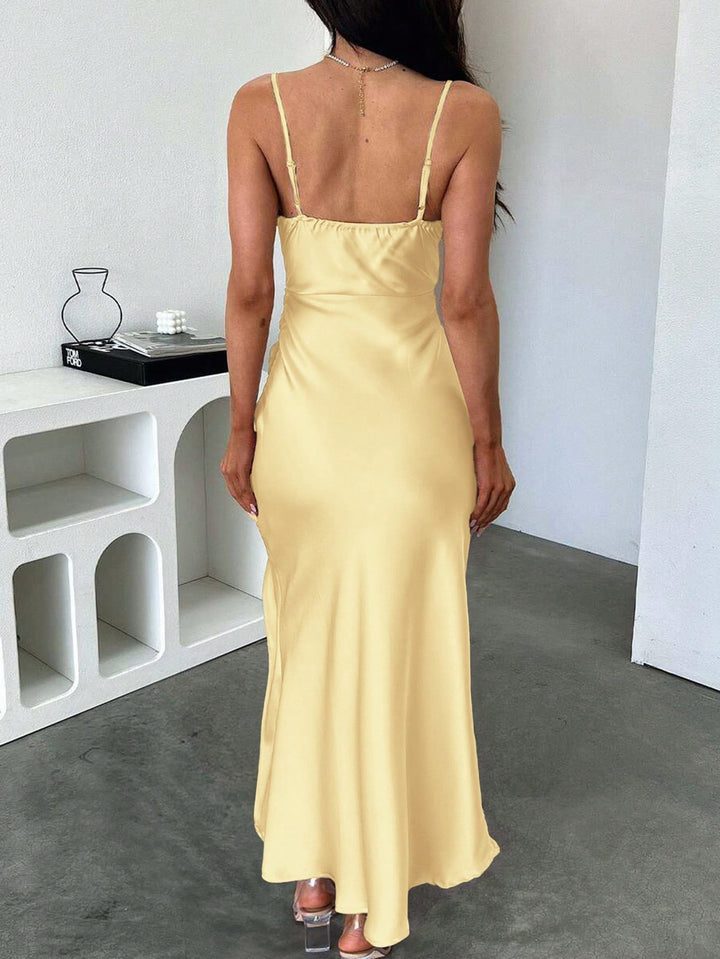 Rochie maxi SHEIN, galben