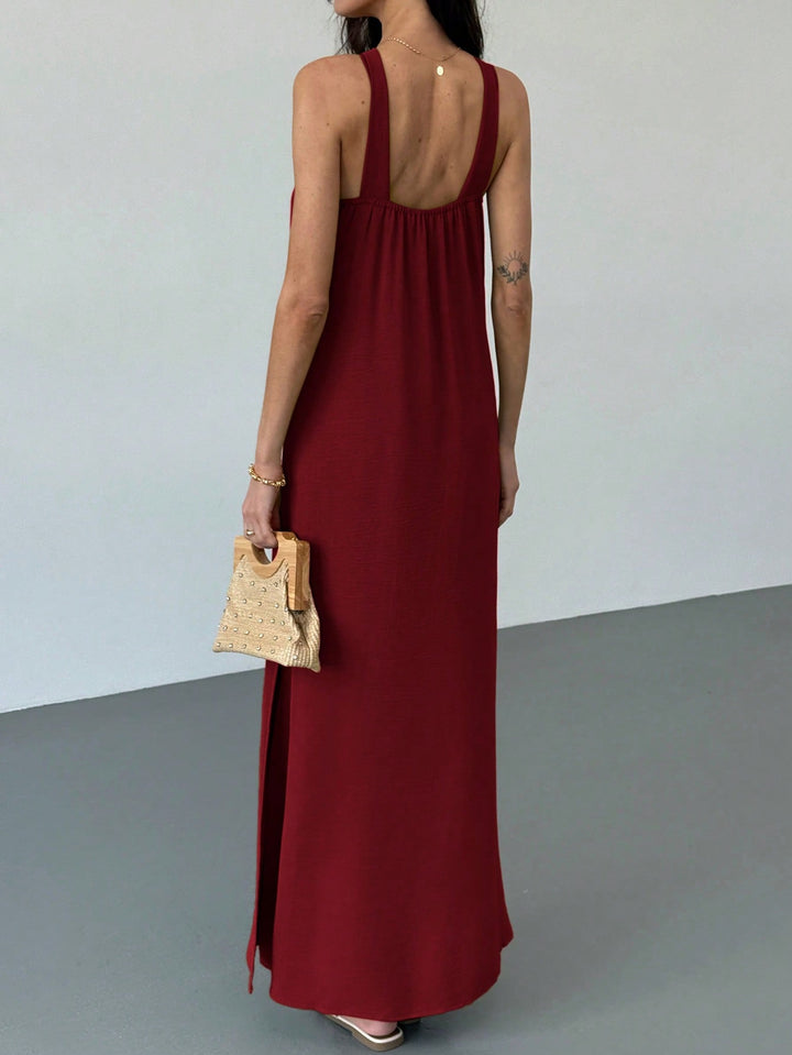 Rochie maxi SHEIN, vișiniu