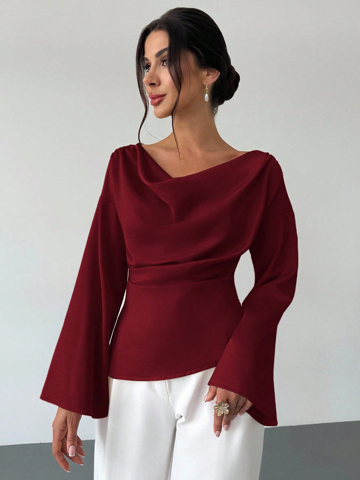 Bluza SHEIN, vișiniu