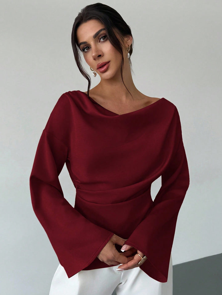 Bluza SHEIN, vișiniu