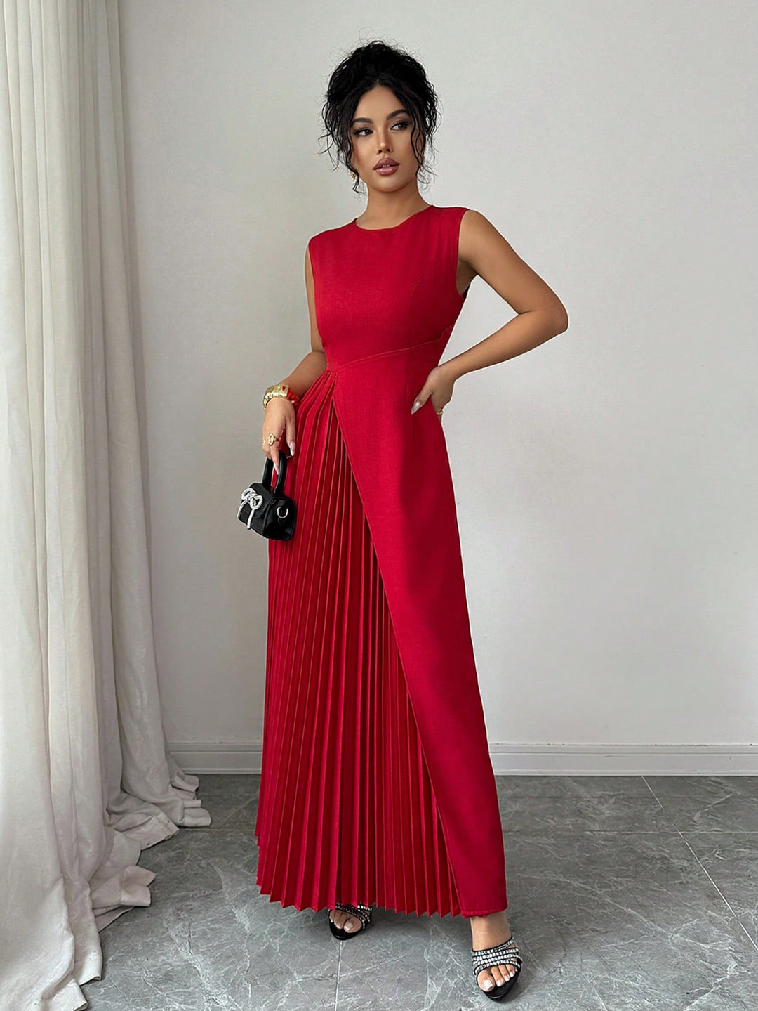 SHEIN Maxi Ruha, piros