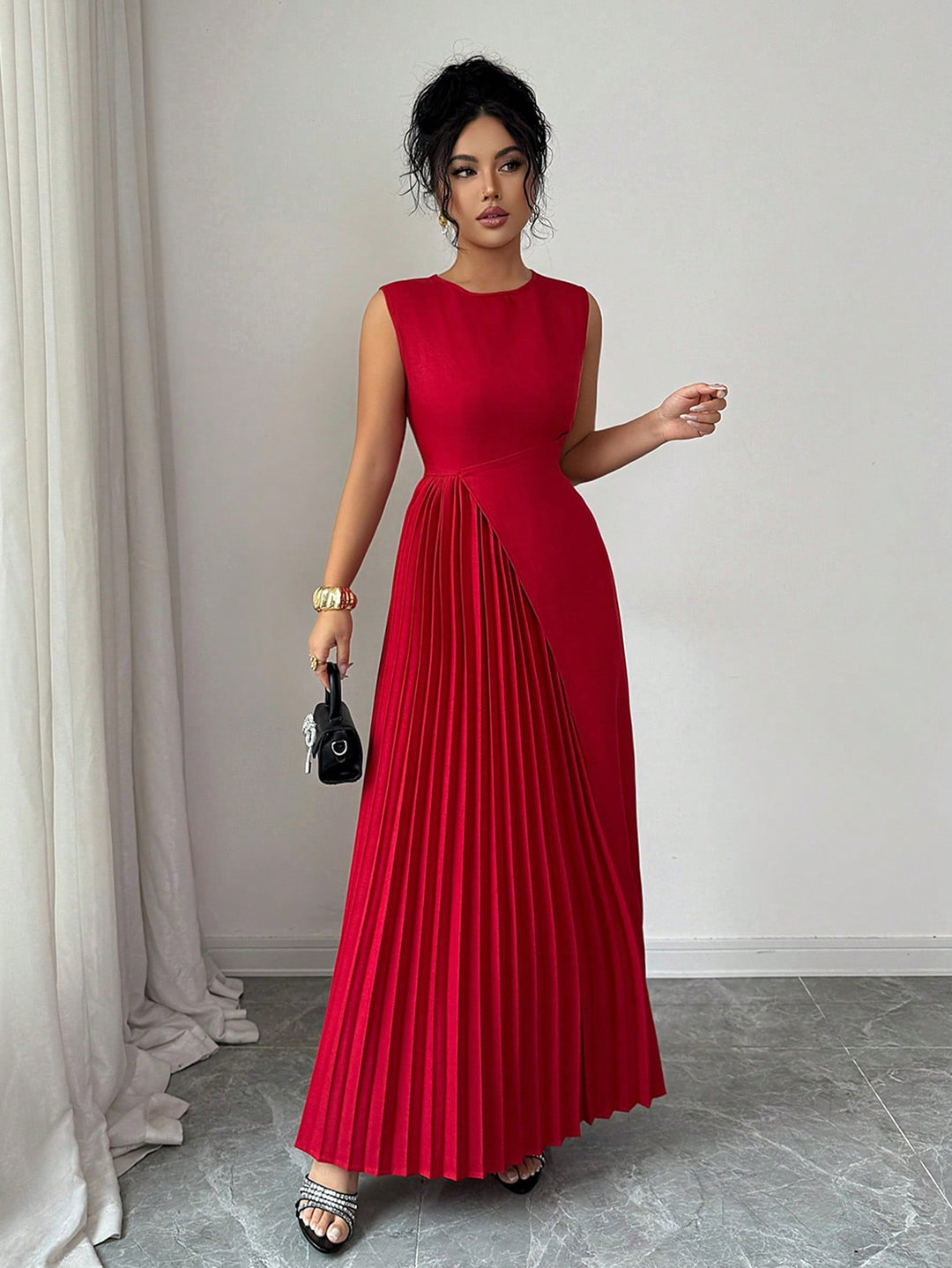 SHEIN Maxi Ruha, piros