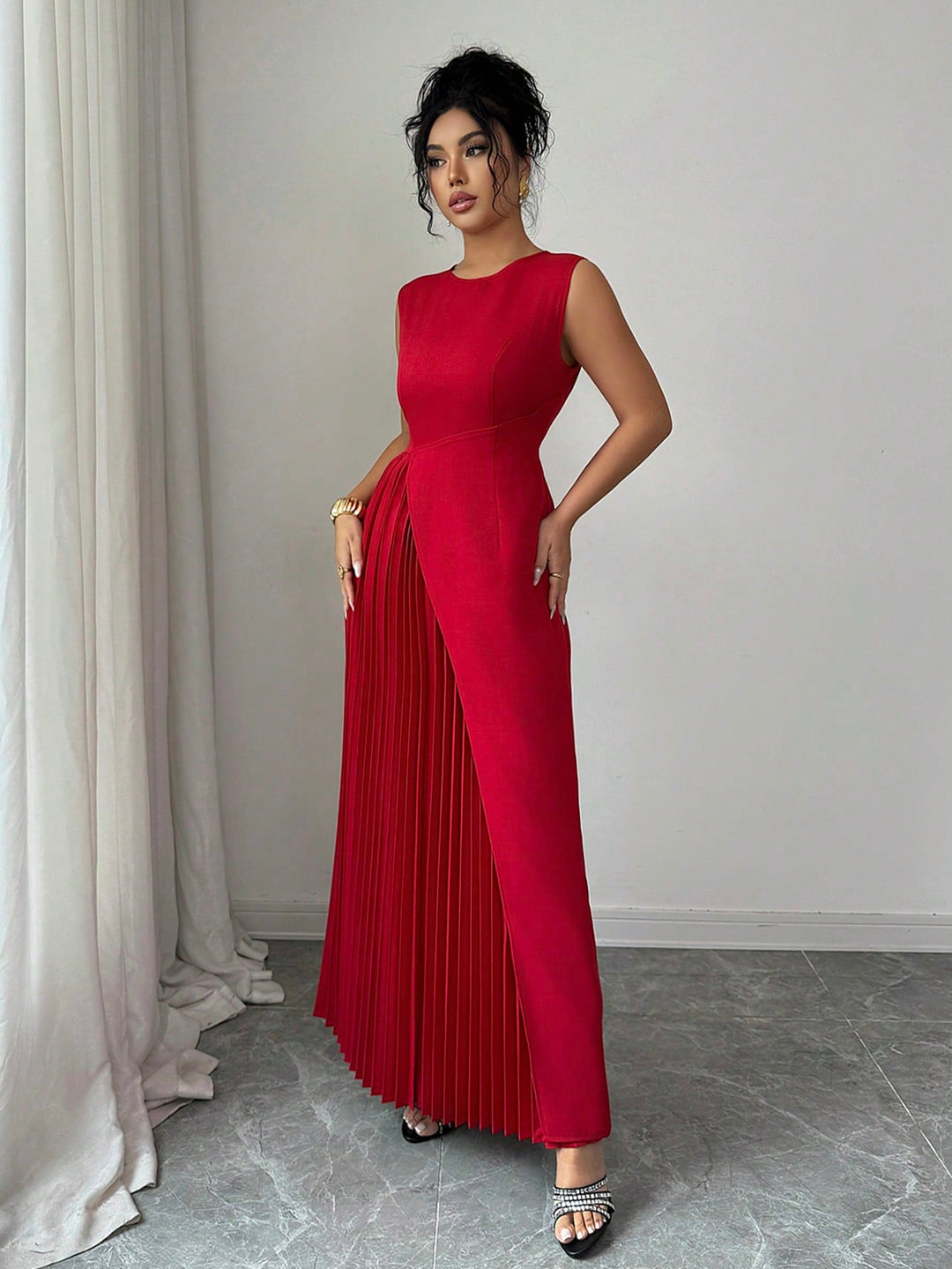 SHEIN Maxi Ruha, piros