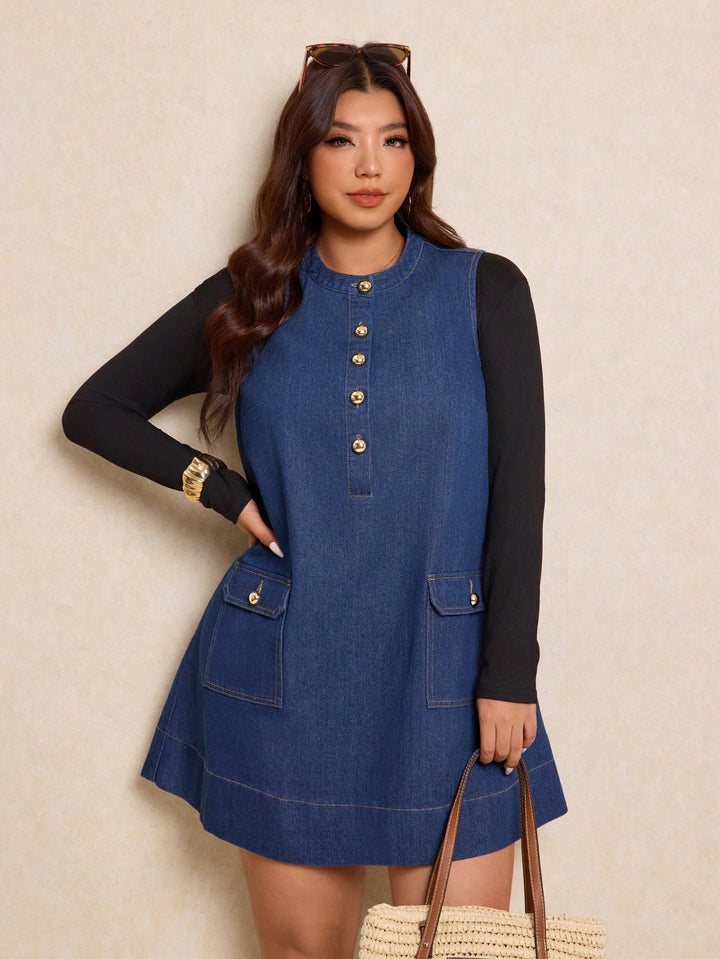 SHEIN farmerruha, kék