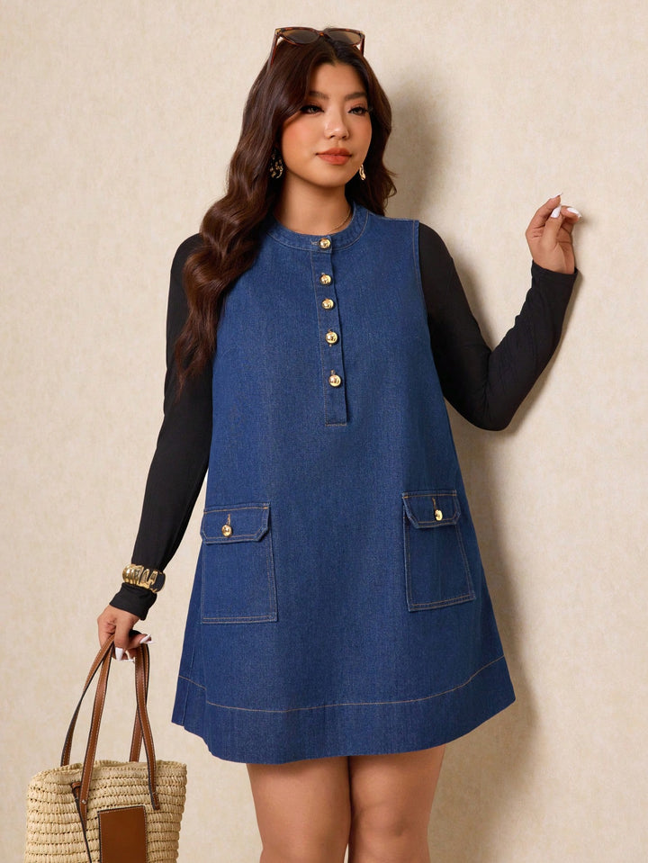 SHEIN farmerruha, kék